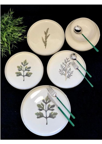Green Life Bone Chine 24 Parça Yemek Takımı Dsn 022