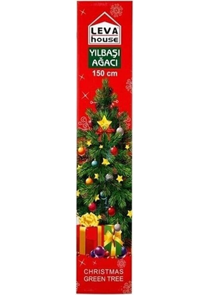 Yılbaşı Çam Ağacı (150 Cm) 240 Dallı İğne Yapraklı İskoç Yılbaşı Çam Ağacı modelleri