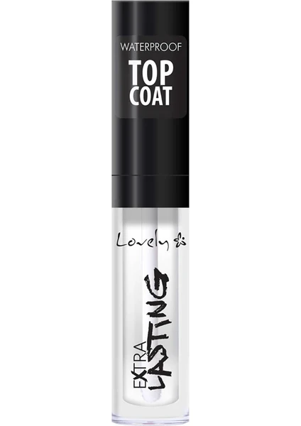 Lip Gloss Extra Lasting Waterproof Top Coat Suya Dayanıklı Dudak Parlatıcısı