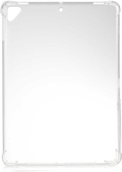 Apple iPad 9.7 2018 Kılıf Uyumlu Kılıf Anti Şok Şeffaf Beyaz Shock Proof Esnek fiyatları