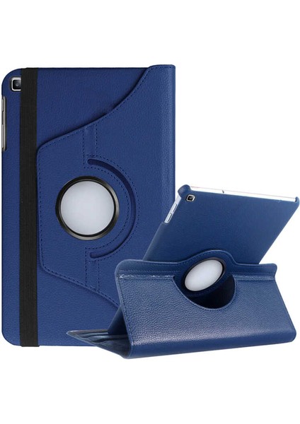 Samsung Galaxy Tab A 8.0 (2019) T290 Uyumlu 360 Derece Dönen Standlı Pu-Deri New Case