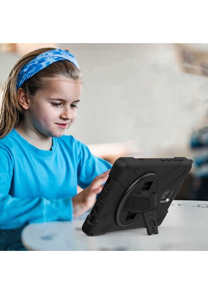 Samsung Galaxy Tab Active 3 T577 Uyumlu Tablet Kılıf Hard Proctive Omuz Askılı Ultra Koruma fiyatları