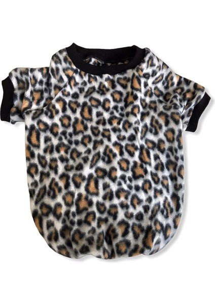 Leopar Softie Sweat Köpek Kıyafeti