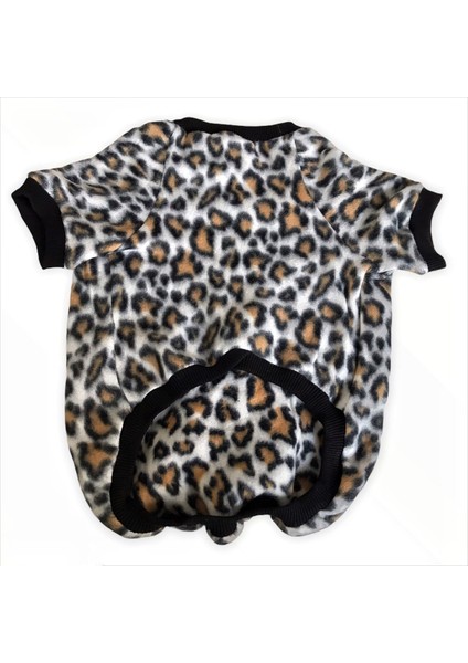 Leopar Softie Sweat Köpek Kıyafeti