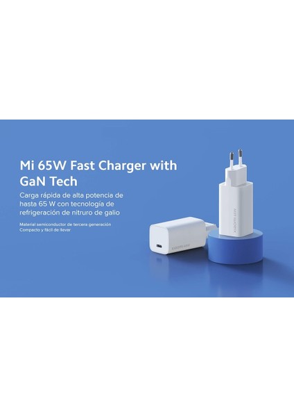 Ab Fiş Xiaomi Mi 65W Hızlı Şarj