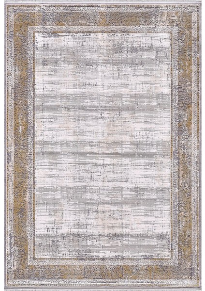 Couture 0868A Gold Modern Desen Makine Halısı