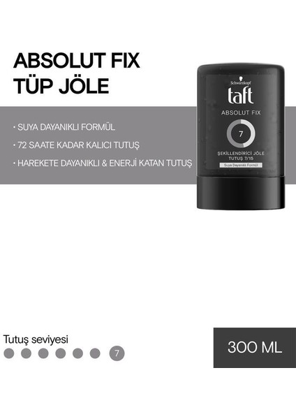 Power Absolu'fix Jöle 300 ml x 2 Adet