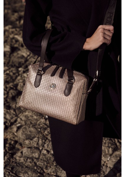 K.altın-Kahve Kadın Omuz Çantası US8442 fiyatları