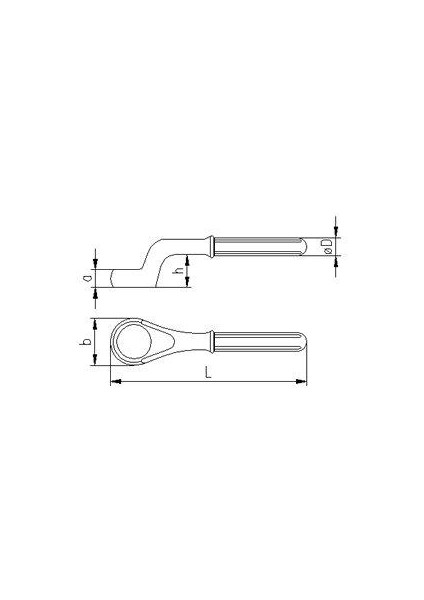 Izeltaş Boru Uzatmalı Yıldız Anahtar 60 mm