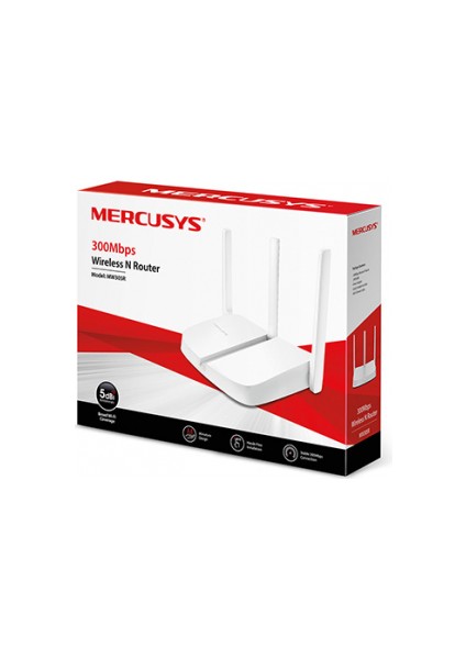MW305R 4 Port 300MBPS 3X5DBI Wifi Router