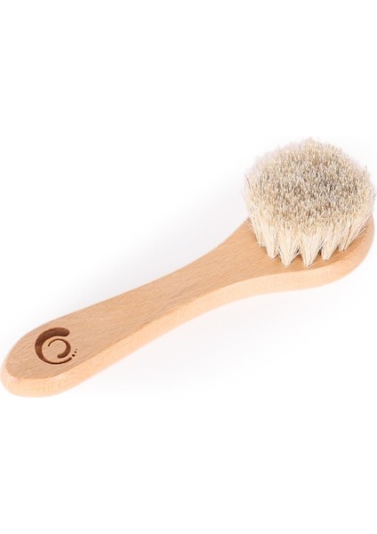 Yüz Bakım Fırçası Doğal At Kılı ile Cilde Nazik Peeling ve Masaj Etkisi modelleri