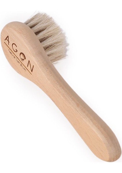 Yüz Bakım Fırçası Doğal At Kılı ile Cilde Nazik Peeling ve Masaj Etkisi fırsatları