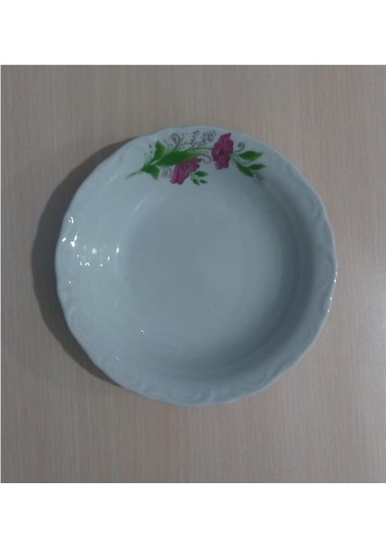 Porselen Tabak 20CM Lal Model 12Lİ