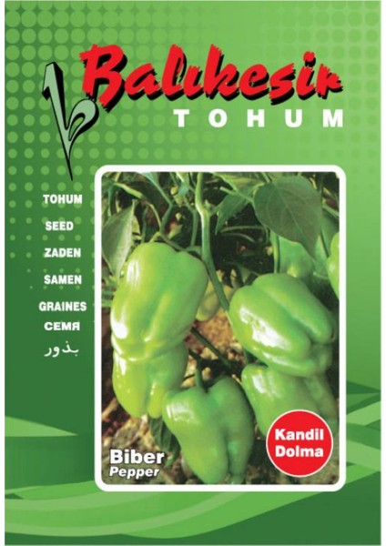 Balıkesir Tohum Biber Kandil Dolma (10 Gr.)