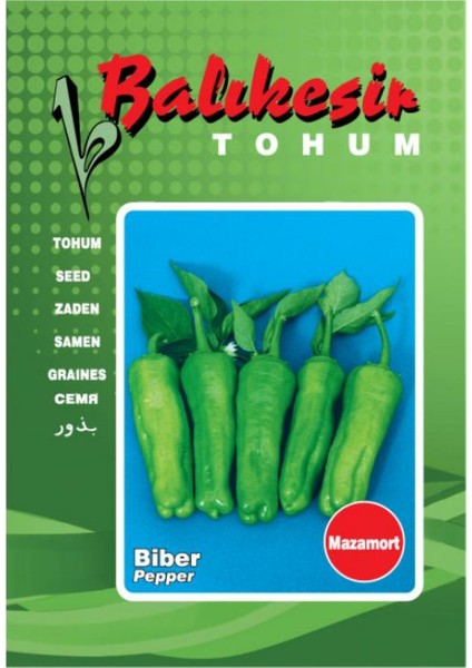 Balıkesir Tohum Biber Mazamort (10 Gr.)