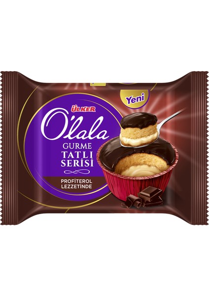 O'lala Gurme Tatlı Serisi Profiterol Lezzeti Kek 70 gr