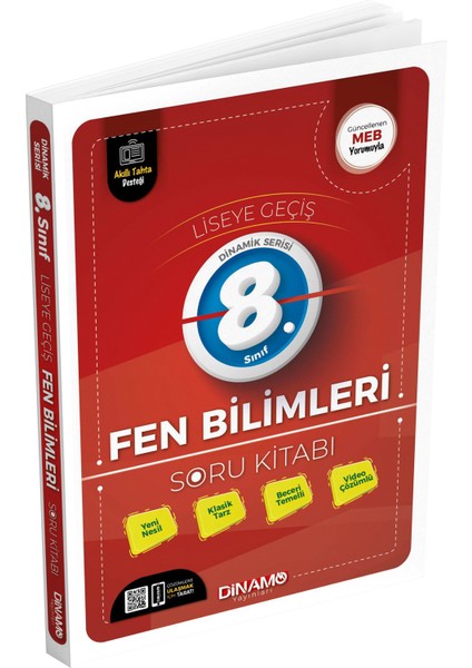 8. Sınıf Fen Soru Kitabı Video Çözümlü