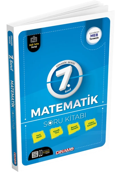 Dinamo Yayınları 7. Sınıf Matematik Soru Kitabı Video Çözümlü