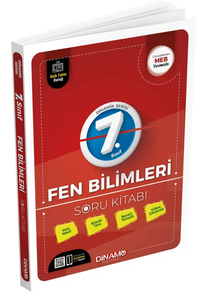 Dinamo Yayınları 7. Sınıf Fen Bilimleri Soru Kitabı Video Çözümlü