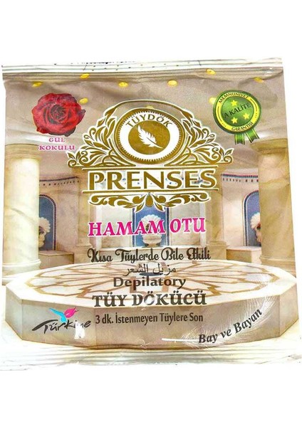 Tüy Dökücü Toz - Hamam Otu TKRB.170-200 gr Paket