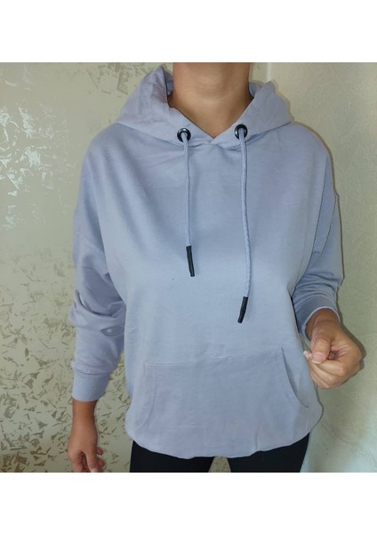 2 İplik Kapüşonlu Sweatshirt