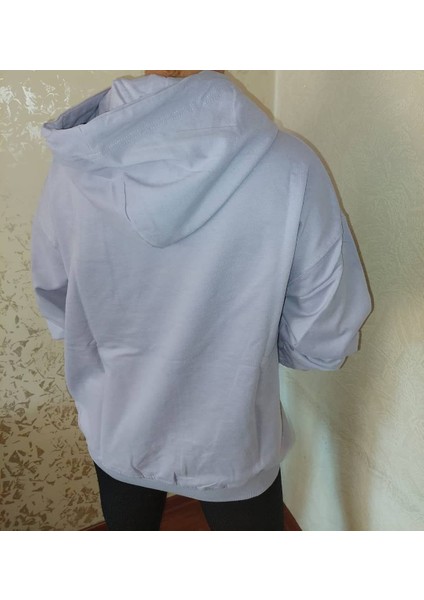 2 İplik Kapüşonlu Sweatshirt