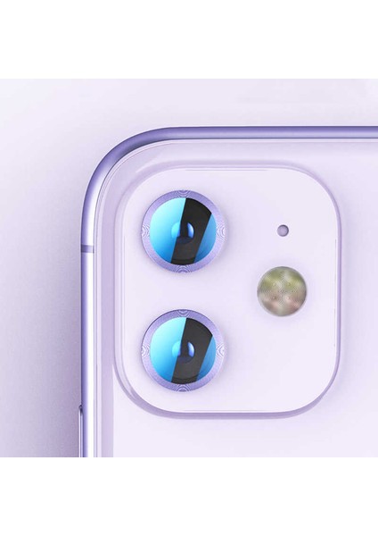 Apple iPhone 11 Lens Koruyucu Ultra Kamera Korumalı Gösterişli Tasarım Cl-01(Siyah)