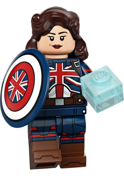 Marvel Studios Series 71031 - 10 Captain Carter Minifigür (Kapalı Paket 1 Adet Minifigür)