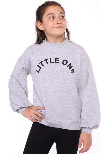 Toontoy Kız Çocuk Lıttle One Baskılı Sweatshirt