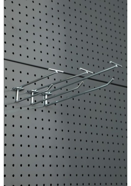 Delikli Fona 25 cm Etiketli Kanca 25'li Paket modelleri