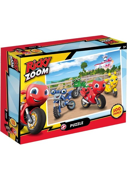 Ricky Zoom Kutulu Puzzle/yapboz 100 Parça (Riki Zum)