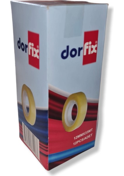 Kırtasiye Bandı 12 mm x 33 M 12'li