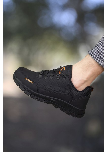 Erkek Trekking Bot – Suya ve Soğuğa Dayanıklı, Koku Önleyici Astar, Rahat Düz Tabanlı Outdoor Yürüyüş Ayakkabısı