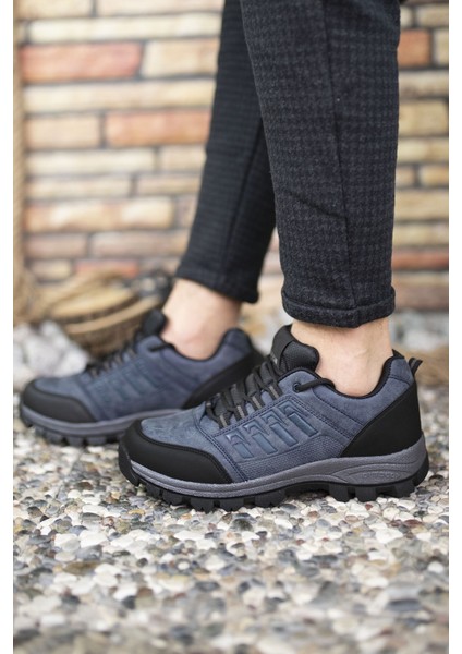 Lacivert Unisex Trekking Ayakkabı 0012X5