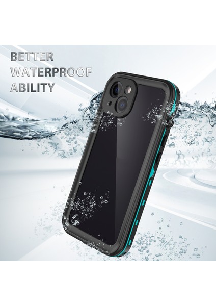 Darbeye Dayanıklı Su Geçirmez Pc + Tpu Kılıf iPhone 13 Mavi (Yurt Dışından) indirimleri