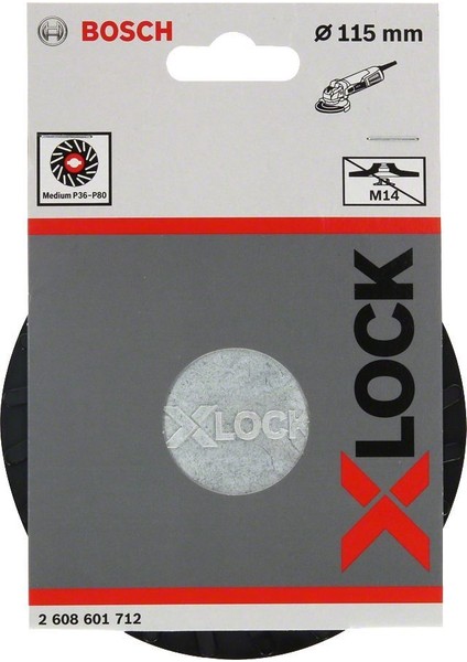 - X-Lock - 115 mm Fiber Disk Orta Sertlikte Taban 2608601712 fiyatları