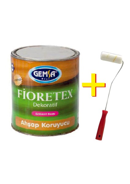 Gemsa Fioretex Dekoratif Ahşap Koruyucu 0,750 gr Şeffaf