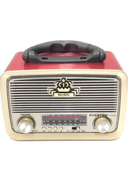 Everton Rt 301 Radyo Bluetoothlu Müzik Kutusu