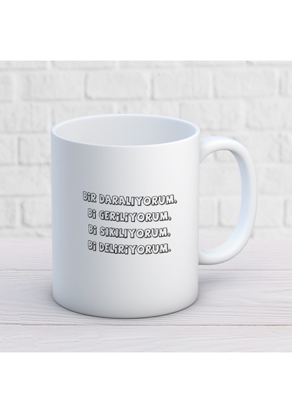 Motivasyon Bozan Komik Kupa Bardak