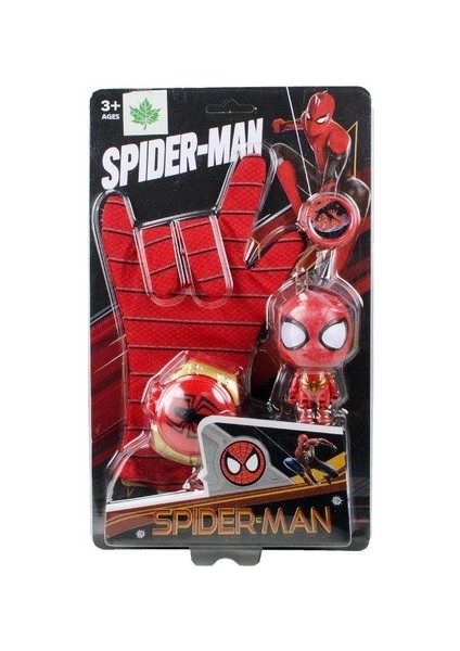 Örümcek Adam The Amazing Spiderman Karakterli Disk Fırlatan Eldiven Oyun Seti