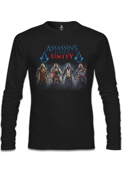 Assassin's Creed - Unity Siyah Erkek Sweatshirt
