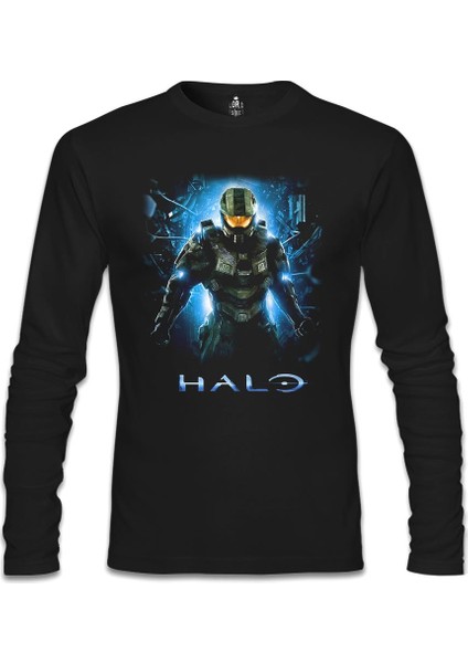 Halo - Guardians Siyah Erkek Sweatshirt