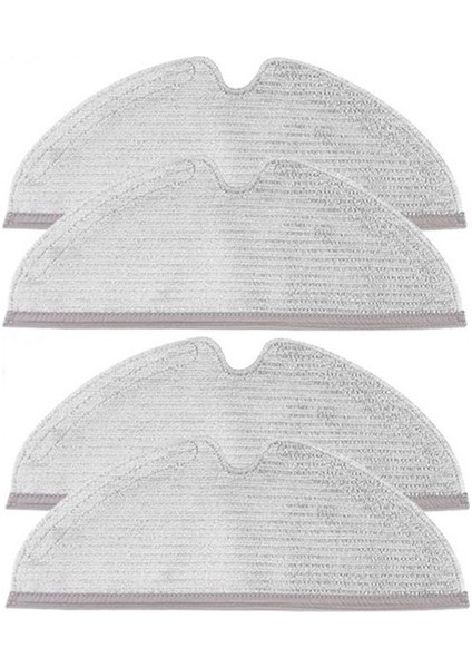 1C Vacuum Mop Uyumlu 4lü Mop Fiber Bezi