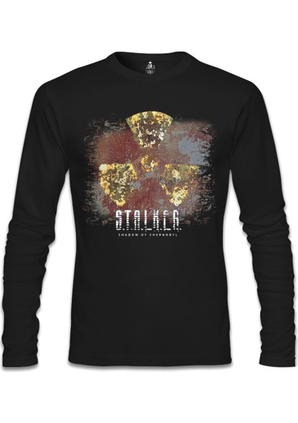 Llord T-Shirt Stalker Siyah Erkek SweaT-Shirt