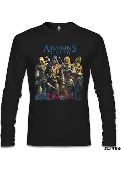 Assassin's Creed Unity 2 Siyah Erkek Sweatshirt