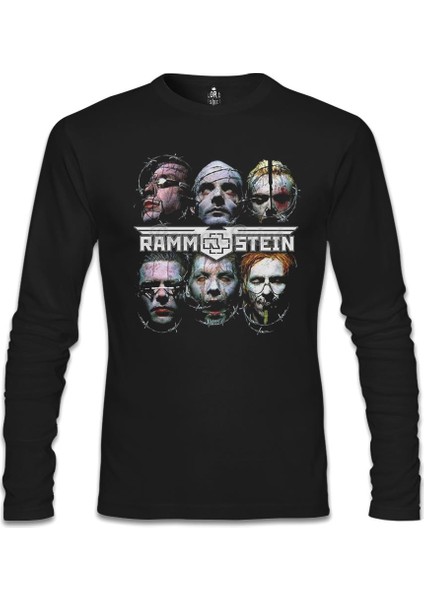 Rammstein - Sehnsucht Grup Siyah Erkek Sweatshirt