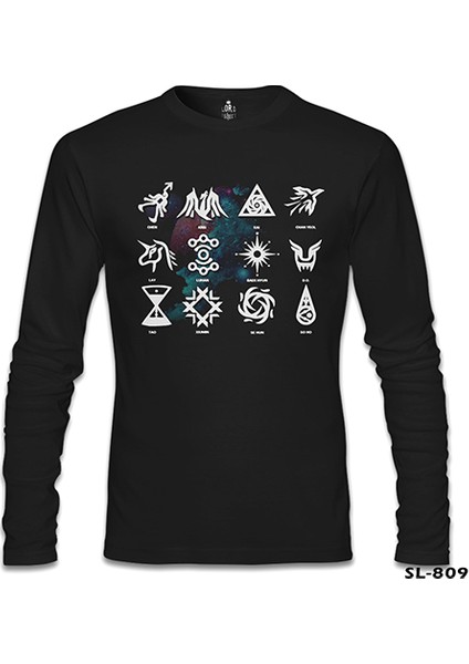 Exo - Signs Siyah Erkek Sweatshirt fiyatları
