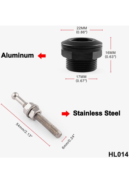 1x Push Button Kütük Hood Pins Kilit Klip Araba Hızlı Mandal Bonnet (Yurt Dışından)