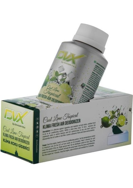 Klima Fresh - Klima Bombası - Cool Lime 150 ml