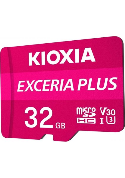 Kıoxıa LMPL1M032GG2 Fla 32GB Excerıa Plus Microsd C10 U3 V30 Uhs1 A1